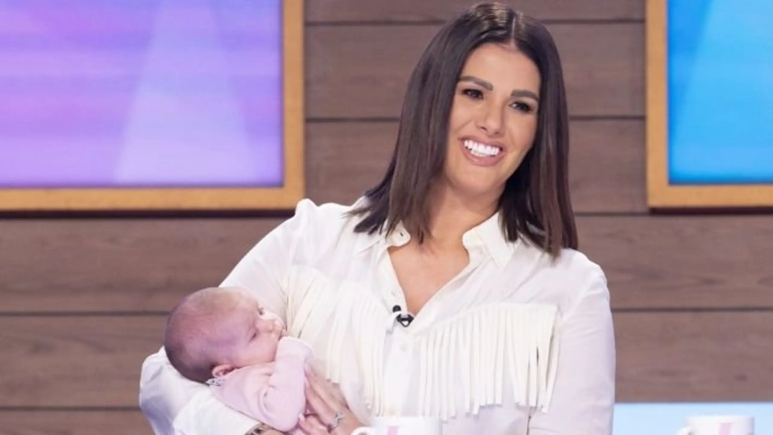 Rebekah Vardy's children (Credit: ITV)