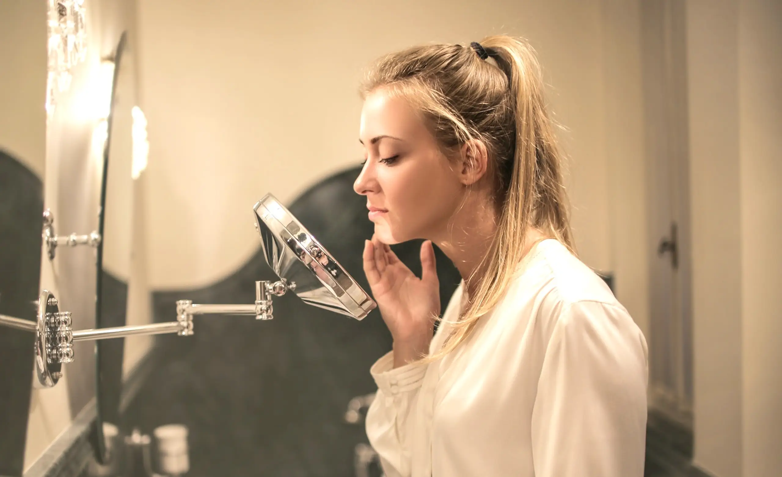 What are the small white bumps around my eyes? Here's what causes milia