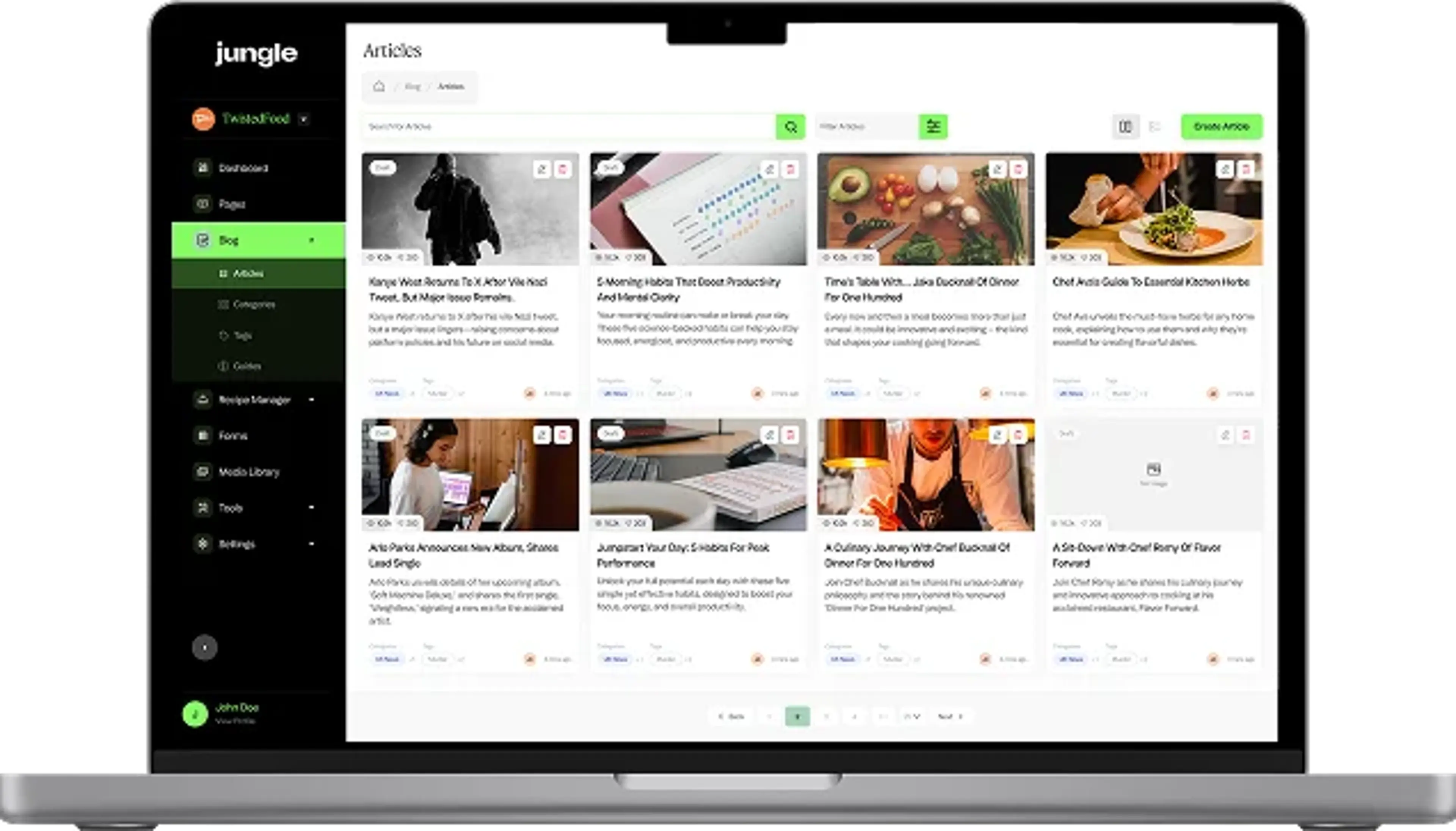 Jungle Creations – Streamlining CMS workflows to boost team productivity
