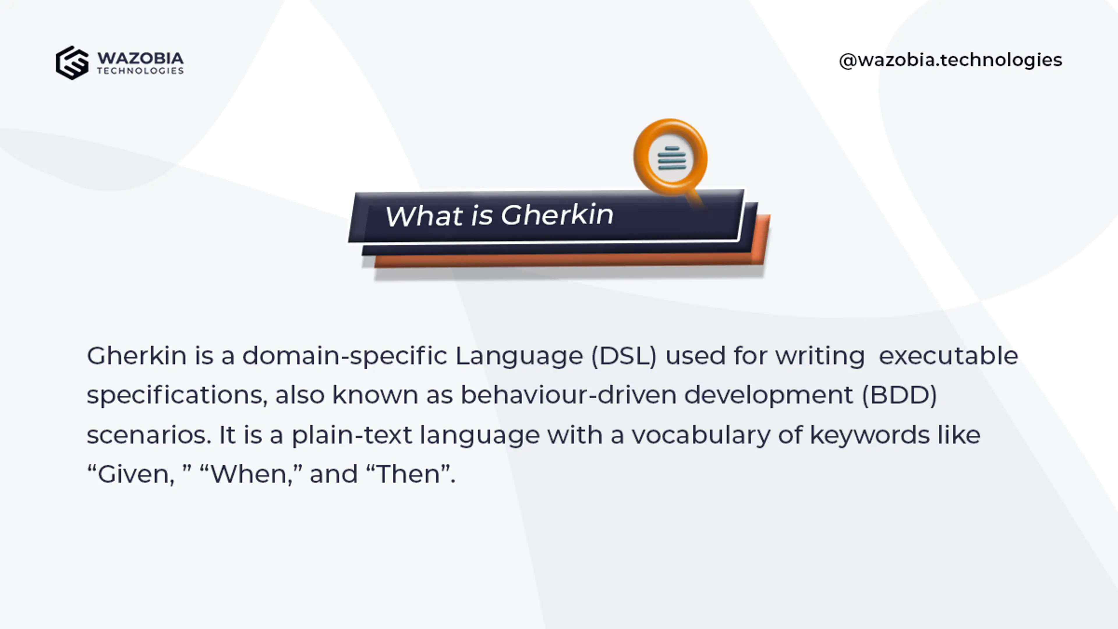 What is Gherkin in Software Development? image