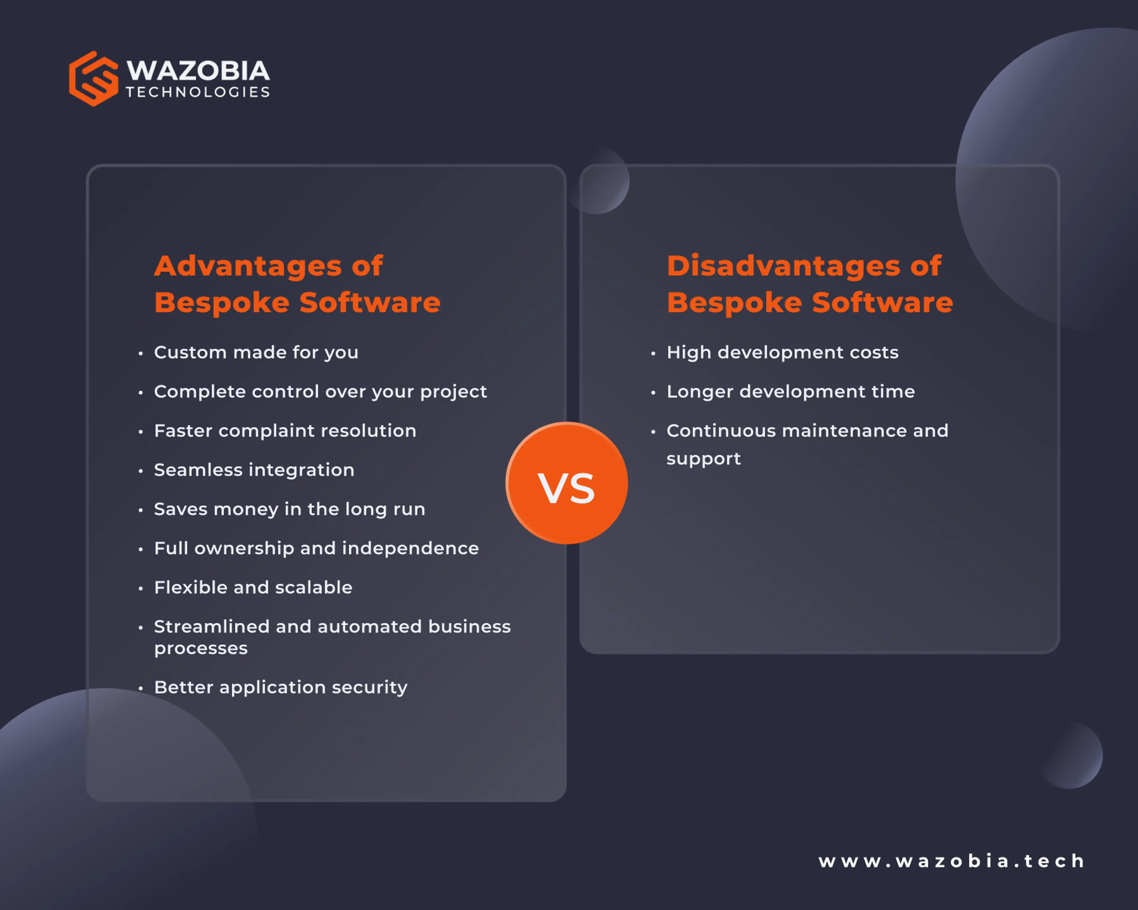 Advantages of Bespoke Software Development image